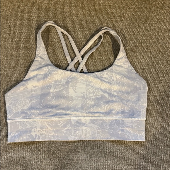 lululemon athletica Other - Women’s Grey/White Lululemon Sports Bra 10